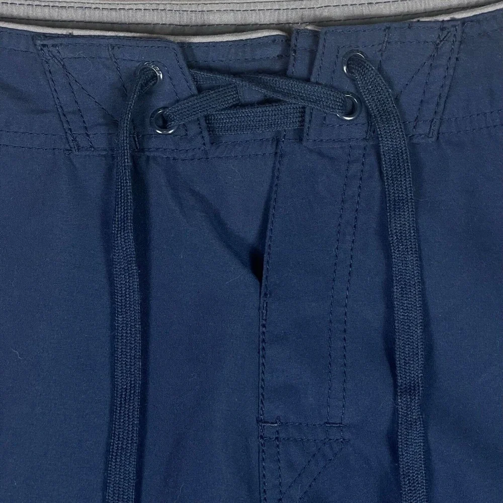 Rip Curl Mens 34 Swim Trunk Drawstring Waist Pocket Blue‎ Relaxed Fit